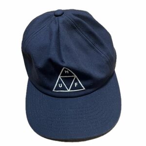 HUF ハフ　 キャップ ネイビー CAP Navy スナップバックキャップ 