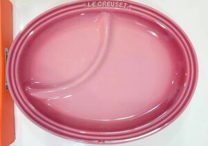 【新品】ルクルーゼ LECREUSET マルチオーバルプレート S ローズクオーツ