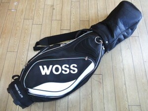 1323 中古品 WOSS DESIGN ウォズ キャディバッグ ゴルフバッグ 6分割