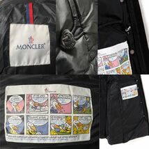 未使用・本物保証☆MONCLER HERMIFUR エルミファー フォックスファー ダウンジャケット TG4 ブラック色_画像6