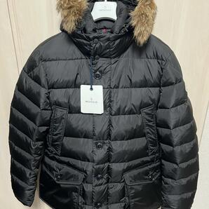 未使用・本物保証☆ MONCLER CLUNY クルーニー コヨーテファー ダウンジャケット TG5 ブラック色 XXLサイズ