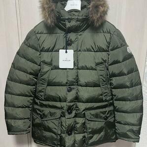 未使用・本物保証☆ MONCLER CLUNY クルーニー コヨーテファー TG4 カーキ色 khaki color XLサイズ