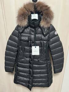 Неиспользованная / подлинная гарантия ☆ Moncler Hermifur Ermifer Fox Furdown Jacket Tg3 Black Color L Размер