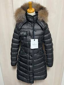 Неиспользованная / подлинная гарантия ☆ Moncler Hermifur Ermifer Fox Furdown Jacket Tg0 Black Color S Размер S