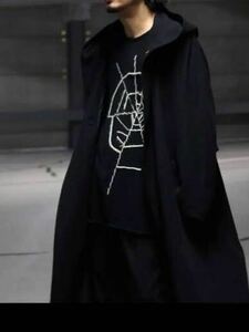 REGULATION Yohji Yamamoto MEN フーテッドロングコート