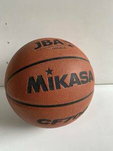④t141◆MIKASA ミカサ◆バスケットボール CF700 JBA検定球 7号 APPROVED 球技 バスケ MOISTEN NEEDLE SC1S 