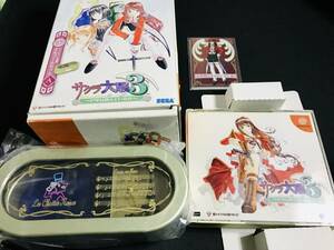 Sega DC Sakura Wars 3 First Limited Mass Set A