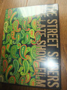 新品 未開封 THE STREET SLIDERS / THE LATE SHOW FILM 2000 東京 新宿リキッドルーム DVD 16曲入ストリート・スライダーズ 村越弘明HARRY