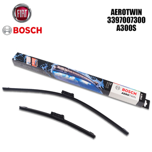 FIAT BOSCH ボッシュ フロントワイパーブレード左右セット 新品 6000632240 3397007300 A300S AEROTWIN エアロツイン