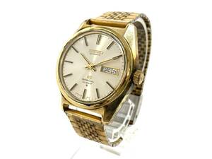 ■【ジャンク品】GRAND SEIKO/グランドセイコー スペシャル ハイビート 6156-8020 CAL.6156A 自動巻き デイデイト メンズ GS (47056A1)