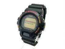 CASIO/カシオ FOX FIRE G-SHOCK DW-6600 クォーツ デジタル文字盤 ブラック/黒 メンズ腕時計 Gショック (ICH16)_画像1