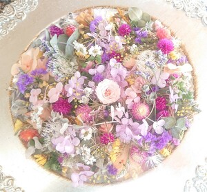 ☆Bouquet de minuit＊花材＊ヘッド＊詰合せ＊薔薇＊紫陽花＊色々＊リース ハーバリウムなどの作品づくりに＊感謝sale￥1～☆