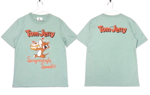 即決■★Tom and Jerry トムとジェリー★■Tシャツ:SIZE＝L