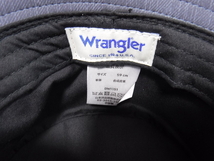 即決■★Wrangler ラングラー★■バケットハット：SIZE=59㎝_画像3