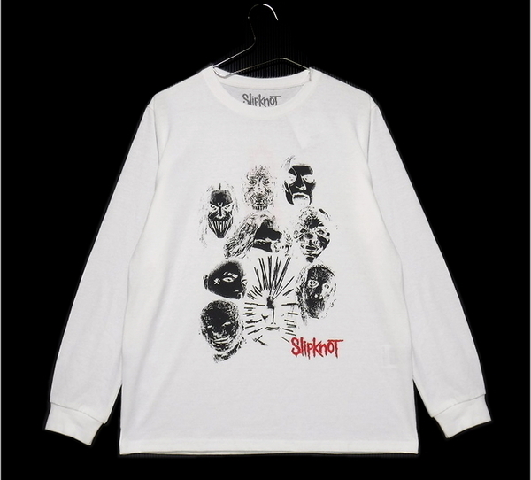 即決■★Slipknot / スリップノット★■ロンT：SIZE=M