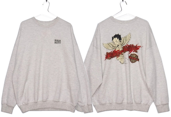 即決■★BETTY BOOP★■ベティーブープ トレーナー:SIZE=L