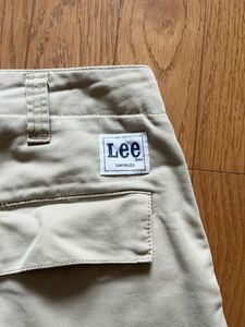 Leeワークパンツ　ベージュ色W82 白タグ