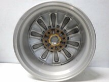 【中古】ミツビシ純正/シルバー/スポーク/18x7.5J+46/139.7/6H/18インチ ホイール4本セット/パジェロ(80,90系)_画像3