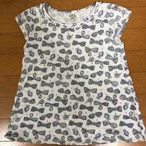 女児　130cm Tシャツ　ユニクロ　UNIQLO こども服 女の子 キッズ