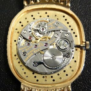 6285 美品売切り☆ Audemars Piguet 750 K18 YG 85.6g AP オーデマ ピゲ ダイヤ サファイヤ 手巻き メンズ レディース 腕時計 アンティークの画像9