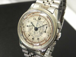 6074 希少売切り☆ パーカー クロノグラフ Venus-165 17石 14840 PXW PARKER Chronograph 1940年代 手巻き メンズ 腕時計 アンティーク