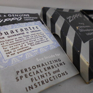 ビンテージ CANADA オンタリオ ナイアガラ 激レアボトム＆インナー刻印 PATPEND ZIPPO 1950 1950~年製 箱もインナーもカナダ製 の画像2