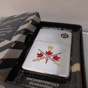 ビンテージ CANADA オンタリオ ナイアガラ 激レアボトム＆インナー刻印 PATPEND ZIPPO 1950 1950~年製 箱もインナーもカナダ製 の画像3