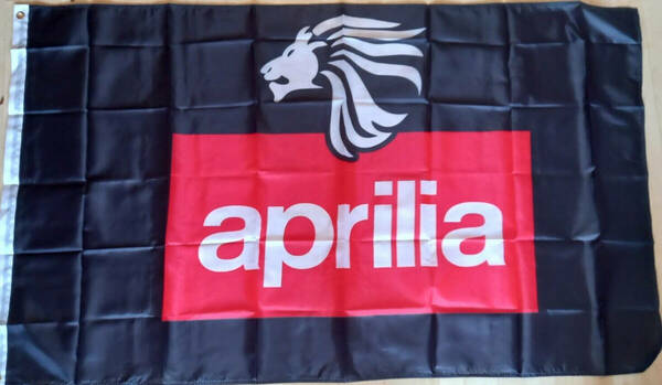 アプリリア　特大 フラッグ　旗 150cm x 90cm