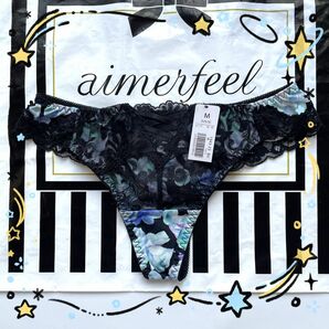 aimerfeel エメフィール　Tバック　Tショーツ　パンティ　花柄　総柄　完売品　レア　下着