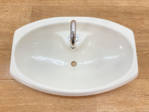 【美品】TOTO 洋式 トイレ 便器 「534B 734B」 タンク用の蓋(ふた) #SC1(パステルアイボリー) 大阪市内 直接引き取り可☆_画像3