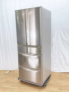 【良品・完動品】HITACHI 日立 6ドア 自動製氷機付き ノンフロン冷凍冷蔵庫 543L 「R-SF54YM」 左右開きタイプ 真空チルド 冷凍庫 冷蔵庫