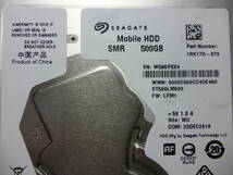 SEAGATE・TOSHIBA 2.5インチHD 500G 2個セット_画像2