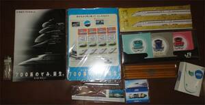 ◆JR東海 など グッズ のぞみ 700系 新幹線 ボールペン ノート ステッカー 箸 トランプ 色々 電車 鉄道 特急 エクスプレス　