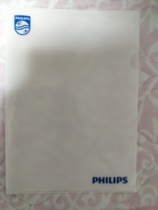 PHILIPS クリアファイル フィリップス