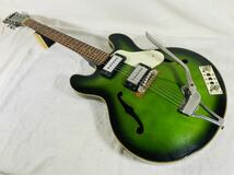 Honey ハニー エレキギター 型式不明　フルアコ　ビザール　ギター　現状品　日本製　ヴィンテージ_画像1