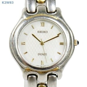 K2W83 腕時計 SEIKO セイコー DOLCE 5E61-0A50 クォーツ 稼動 電池残量不明 60サイズ