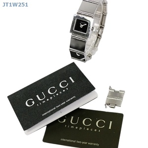 JT1W251 腕時計 GUCCI グッチ 600L クォーツ 不動 付属品有 60サイズ