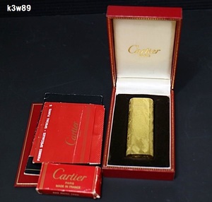 K3w89 Cartier ライター 現状品 付属品あり 60サイズ