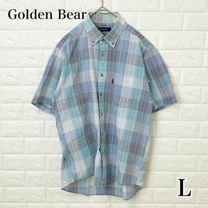 Golden Bear ゴールデンベア/ボタンダウン/チェックシャツ 314R5310/L/★J1-176★ 