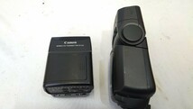 X3A CANON キャノン トランスミッター ST-E2 スピードライト 320EX ワイヤレスセット 発光確認のみ 中古 現状品 ジャンク扱い ストロボ_画像5