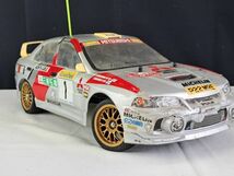 TAMIYA 1/10エンジン RCカー スバルインプレッサ WRC'99 動作未確認 /_画像4