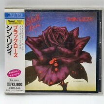 C-0634★中古CD 帯付 旧規格★シン・リジィ ブラック・ローズ　THIN LIZZY BLACK ROSE　ゲイリー・ムーア　28PD-545_画像1