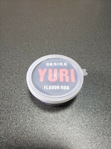 VAPE　DESIRE　YURI FLAVOR RDA　22mm　アトマイザー　ドリップチップ欠品　中古