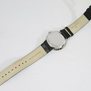 ◆美品 JUNGHANS ユンハンス マックスビル 34mm 27.3700 手巻き 腕時計 シルバー文字盤 動作品の画像7