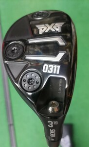 PXGハイブリッド3#ロフト19°　GEN5 フジクラMCH70 Sシャフト中古美品です