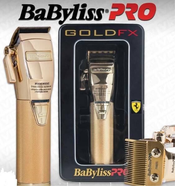 BaByliss PRO GOLDFX 870G　バリカン　希少　レア　シェーバー　トリマー　コードレス　美容師 理容師　ウォール　レア　日本未発売