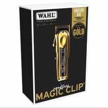 WAHL Gold Cordless Magic Clip バリカン　レア　希少　美容師　理容師　フェード　ウォール　コードレス　床屋　日本未発売_画像8