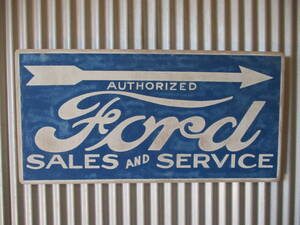 ビンテージサイン木製看板 FORD検）フォードマスタングガレージカスタムアメ車企業販促DODGEJEEPGMCFIRESTONEGOODYEARSHELLBPs70s80s