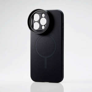 iPhone 15 Pro Max用ハイブリッドケース [MAGKEEP] お手持ちのスマホで一眼レフカメラのフィルターワークを楽しめる: PM-A23DHVCAMPBK