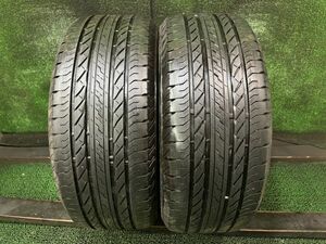 ブリヂストン　デューラー　H/L　255/55R18　2本　6.4ｍｍ　溝あり　サマータイヤ　　20年製